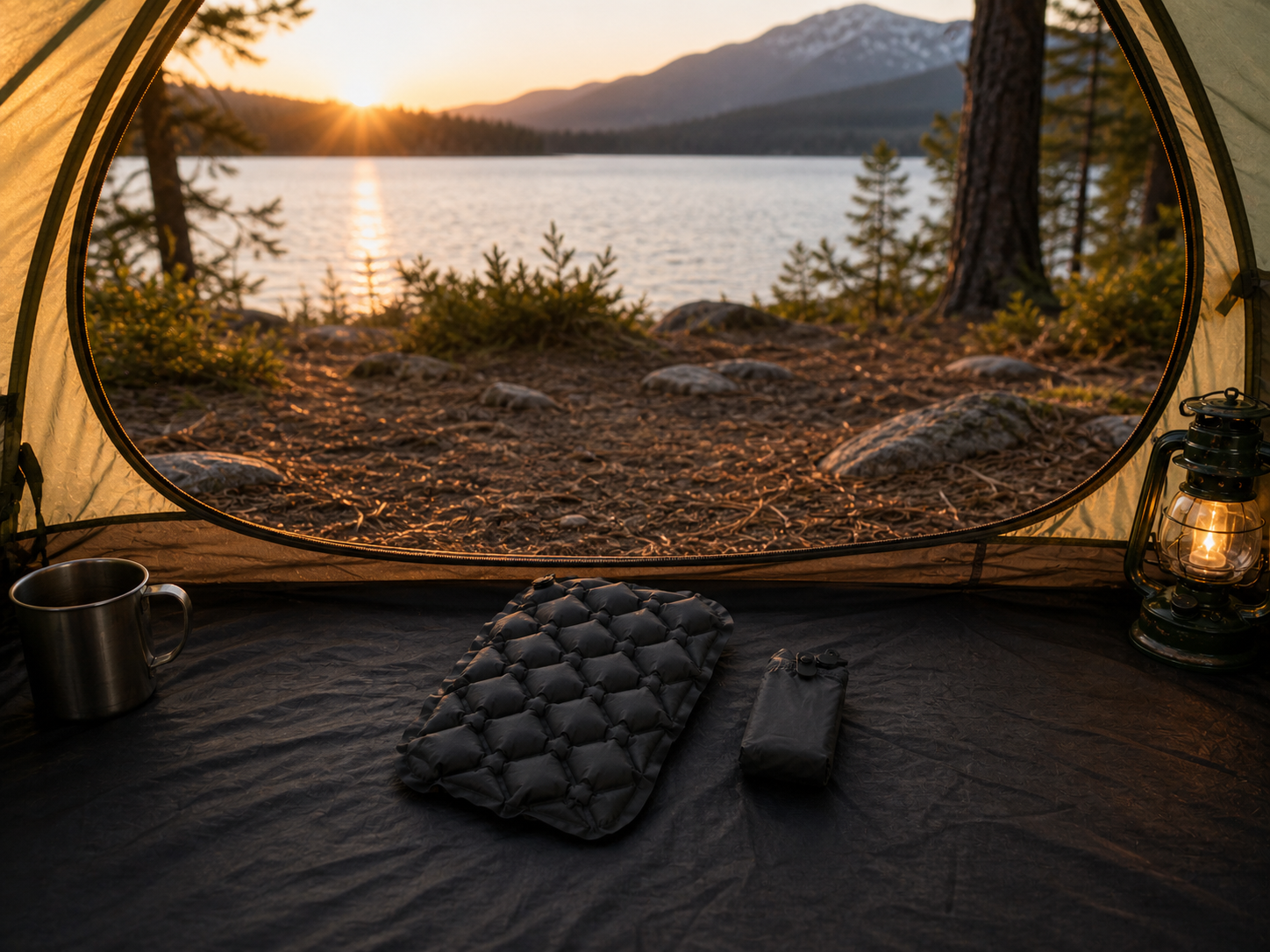 Inflatable Camping Travel Pillow