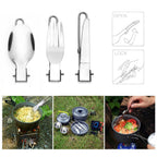 Steel Camping Cookware Set