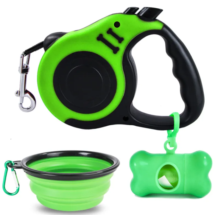 Dog Travel Combo - Lead and Bowl