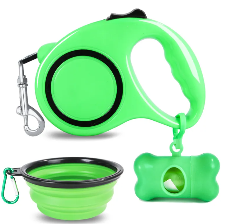 Dog Travel Combo - Lead and Bowl