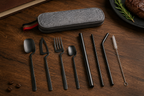 Portable Stainless Steel Camping Cutlery Set
