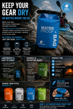 Waterproof Bag for Swimming, Camping, and Hiking