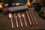 Portable Stainless Steel Camping Cutlery Set