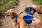 Dog Travel Combo - Lead and Bowl