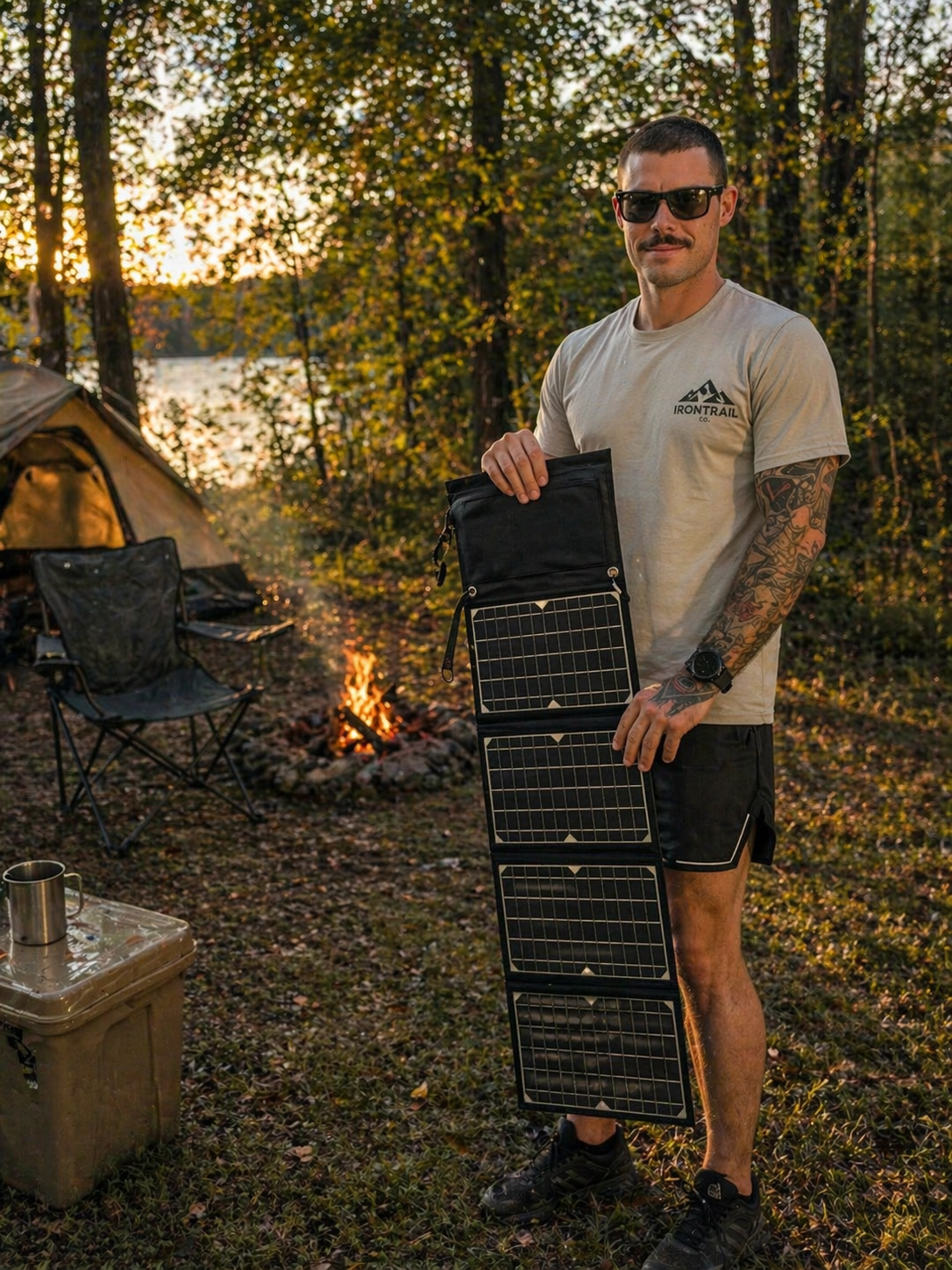 30W Portable Solar Panel