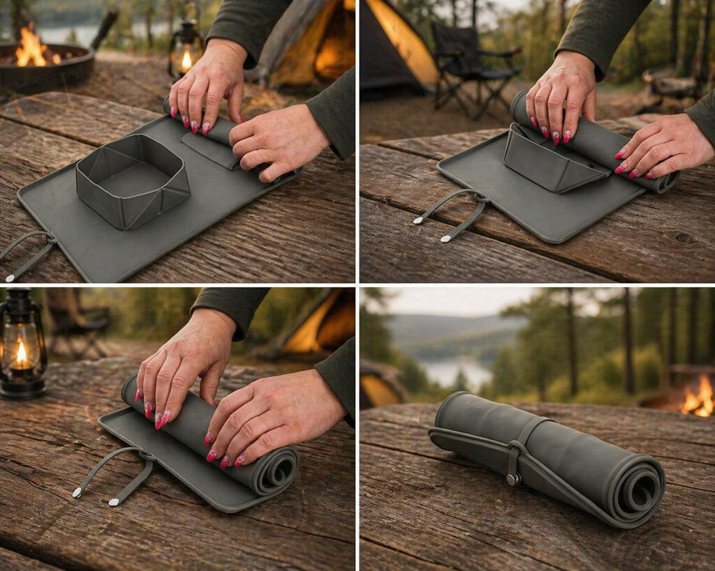Folding Silicone Pet Bowl