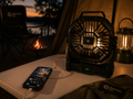 Portable Camping Fan and Lantern with Power Bank and Light