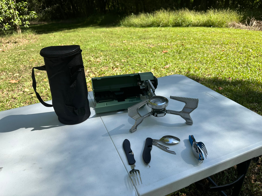 Foldable Camping Cutlery Set