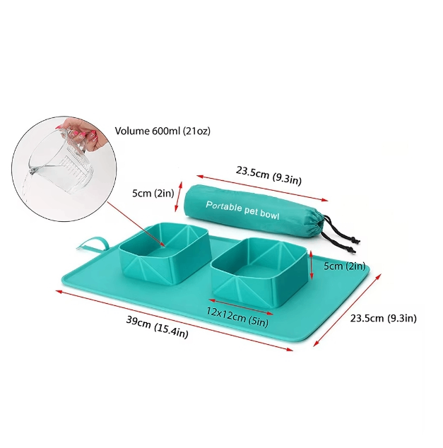 Folding Silicone Pet Bowl