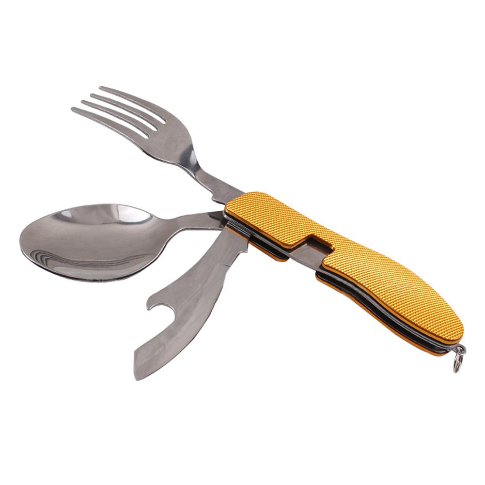 Foldable Camping Cutlery Set